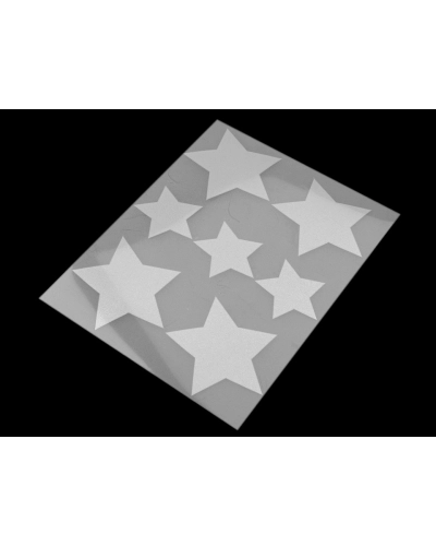 Aplicații termoadezive reflectorizante, diverse modele - 1 pungă | Mimib