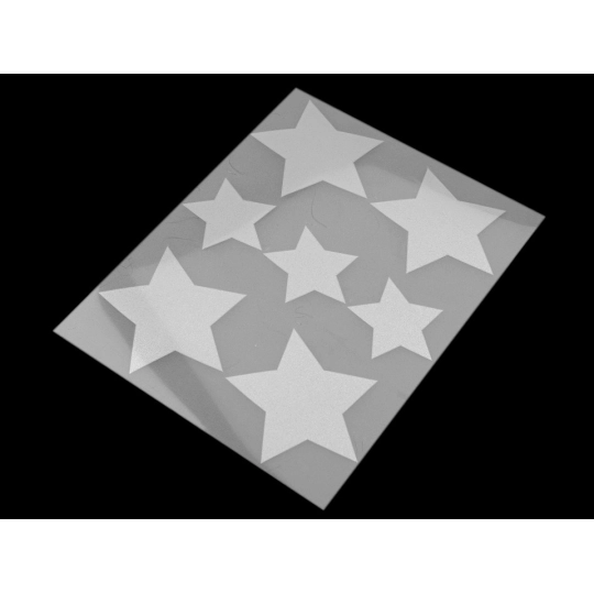 Aplicații termoadezive reflectorizante, diverse modele - 1 pungă | Mimib