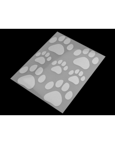 Aplicații termoadezive reflectorizante, diverse modele - 1 pungă | Mimib
