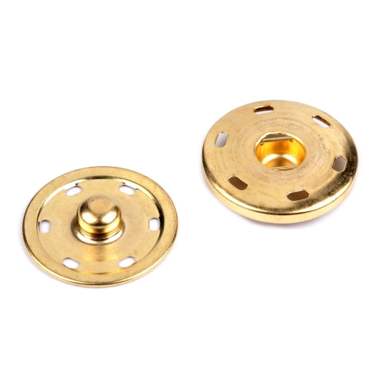 Capse metalice de cusut, Ø30 mm - 5 pereche | Mimib