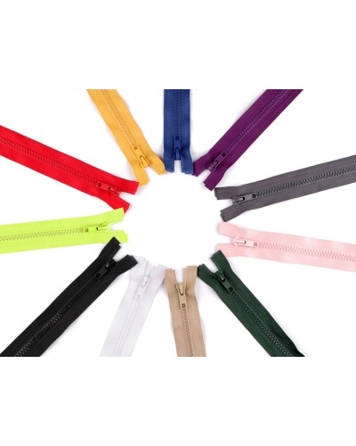 Fermoar plastic detașabil, No 5 două cursoare, lungime 100 cm - 1 buc. | Mimib