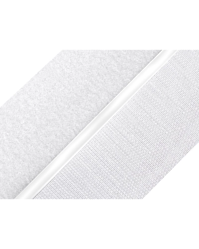 Bandă arici autoadezivă, complet (puf + scai), 80 mm - 1 m | Mimib