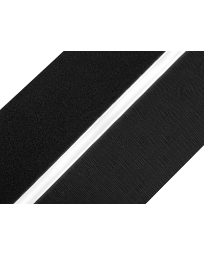 Bandă arici autoadezivă, complet (puf + scai), 80 mm - 1 m | Mimib