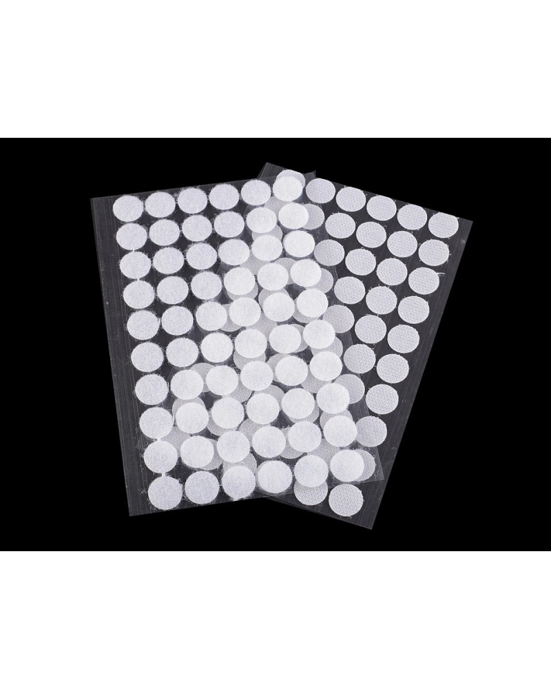 Buline arici autoadezive, complet (puf + scai), Ø15 mm - 1 card | Mimib
