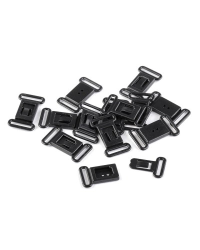 Închizătoare papion / sutiene, lățime 12 mm - 4 pereche | Mimib