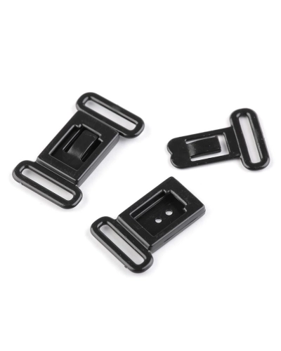 Închizătoare papion / sutiene, lățime 12 mm - 4 pereche | Mimib