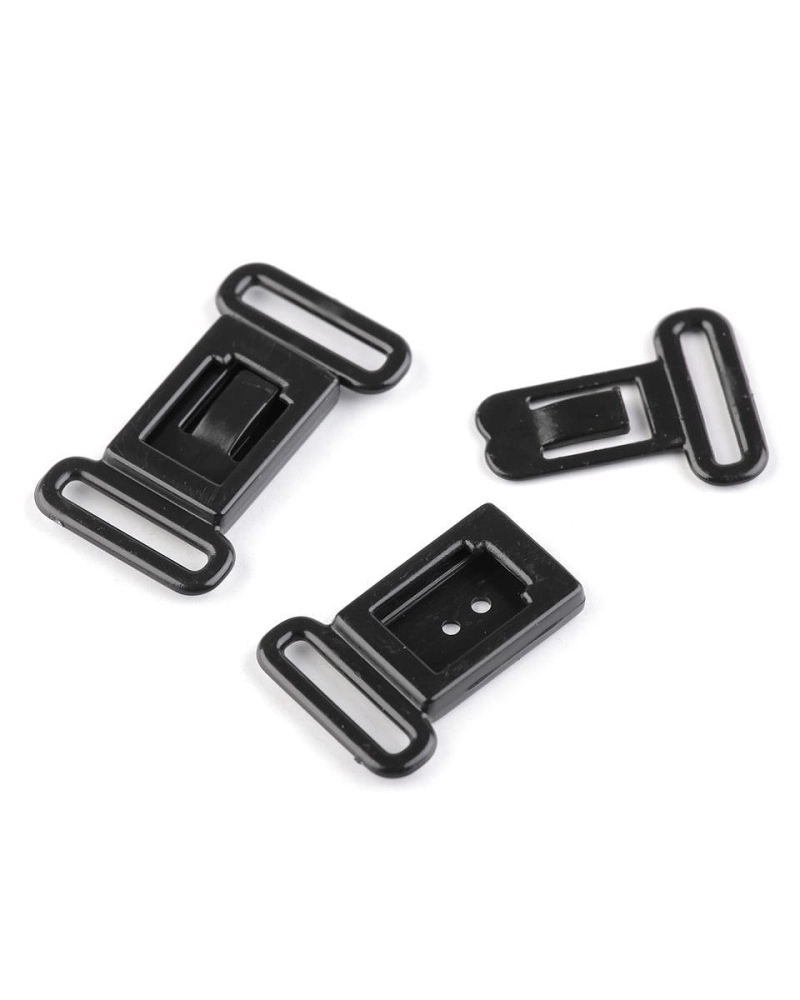 Închizătoare papion / sutiene, lățime 12 mm - 4 pereche | Mimib