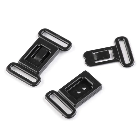 Închizătoare papion / sutiene, lățime 12 mm - 4 pereche | Mimib