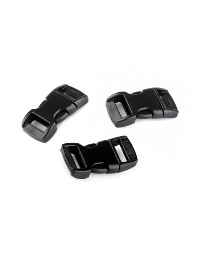 Cataramă trident curbată, lățime 10 mm - 10 pereche | Mimib