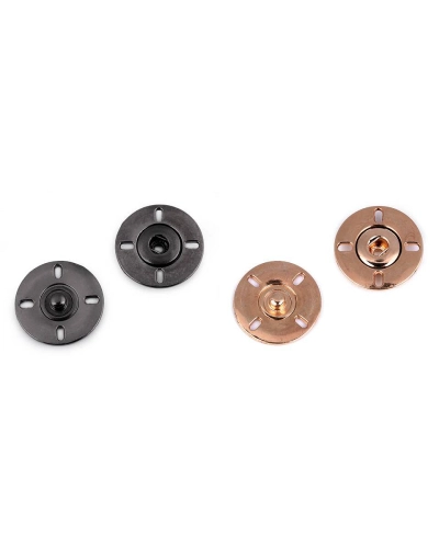 Capse metalice de cusut, Ø25 mm - 2 pereche | Mimib