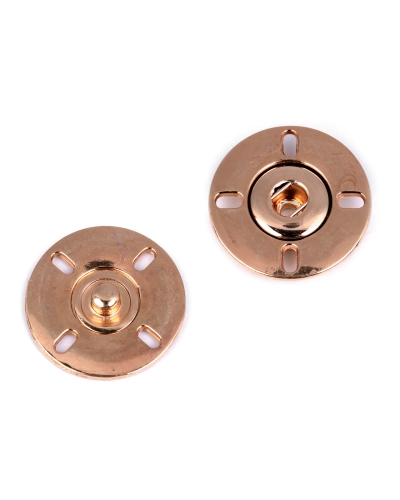 Capse metalice de cusut, Ø25 mm - 2 pereche | Mimib