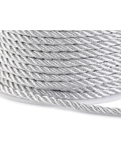 Șnur răsucit lurex, Ø3 mm - 20 m | Mimib