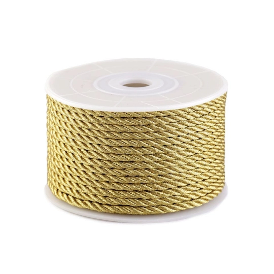 Șnur răsucit lurex, Ø2,5 mm - 20 m | Mimib