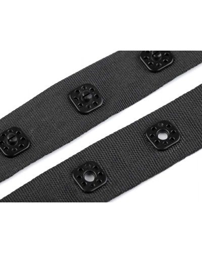 Bandă cu capse pentru confecții textile /  body, lățime 17 mm - 1 m | Mimib