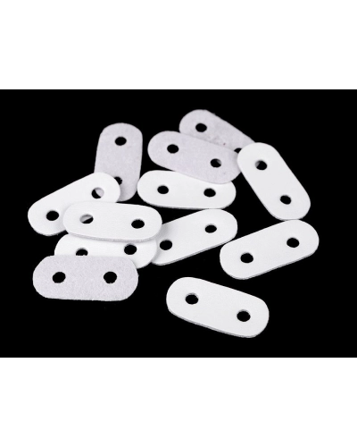 Opritori șnur, piele ecologică, 16x34 mm - 4 buc. | Mimib