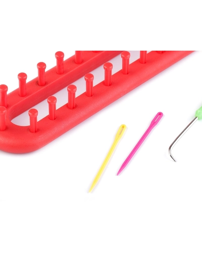 Gherghef pentru tricotat, set 4 piese, 5,2x36 cm - 1 set | Mimib