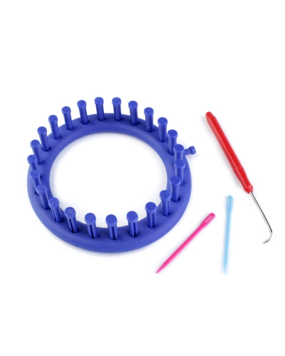 Gherghef pentru tricotat circular, set 4 piese, Ø14 cm - 1 set | Mimib