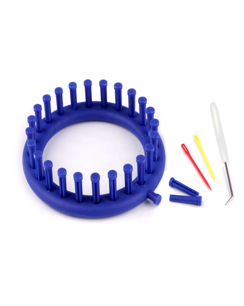 Gherghef pentru tricotat circular, set 4 piese, Ø14 cm - 1 set | Mimib