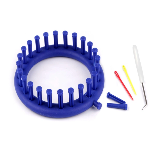 Gherghef pentru tricotat circular, set 4 piese, Ø14 cm - 1 set | Mimib