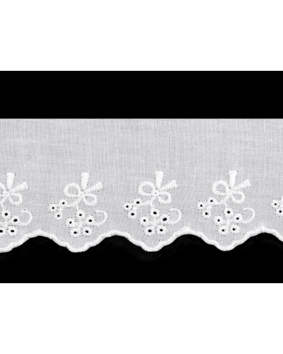 Dantelă Madeira bumbac, lățime 55 mm - 14.4 m | Mimib