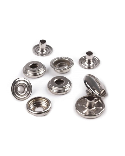 Capse metalice O-SPRING (AM6), Ø15 mm - vrac - 10 set | Mimib