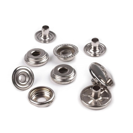 Capse metalice O-SPRING (AM6), Ø15 mm - vrac - 10 set | Mimib