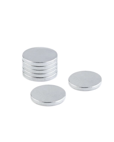 Magnet rotund, Ø15 mm - 10 buc. | Mimib