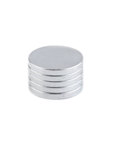 Magnet rotund, Ø15 mm - 10 buc. | Mimib