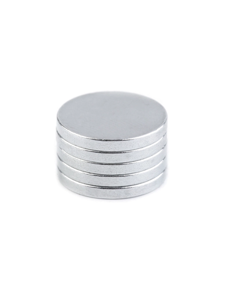 Magnet rotund, Ø15 mm - 10 buc. | Mimib