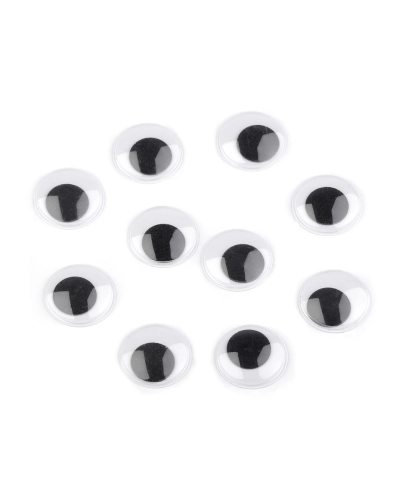Ochi mobili autoadezivi, Ø25 mm - 10 buc. | Mimib