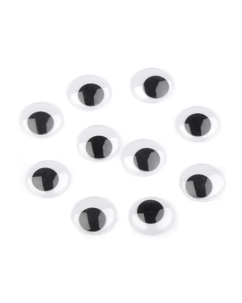 Ochi mobili autoadezivi, Ø25 mm - 10 buc. | Mimib