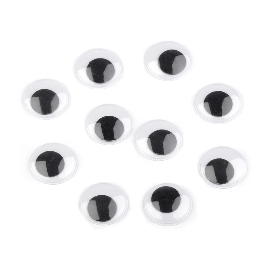Ochi mobili autoadezivi, Ø25 mm - 10 buc. | Mimib