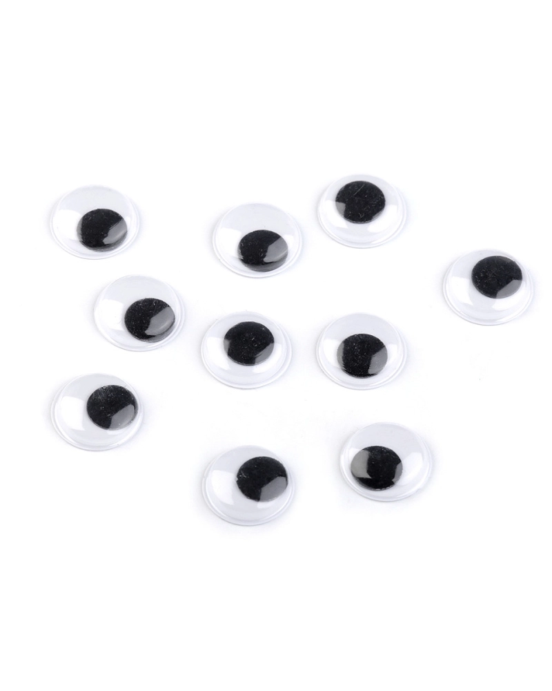Ochi mobili autoadezivi, Ø18 mm - 50 buc. | Mimib