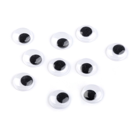 Ochi mobili autoadezivi, Ø18 mm - 50 buc. | Mimib