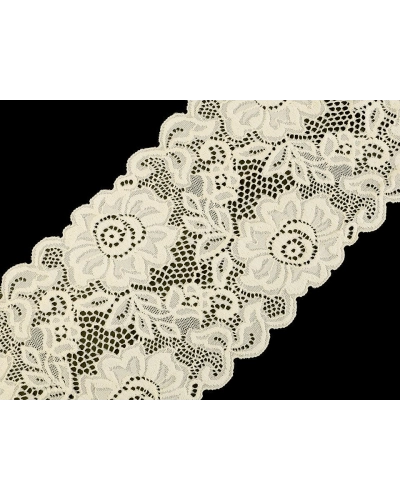 Elastická čipka / vsadka / behúň  šírka 14 cm - 1 m | Mimib