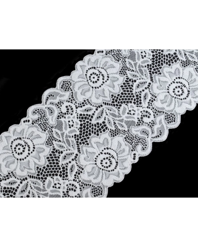 Elastická čipka / vsadka / behúň  šírka 14 cm - 1 m | Mimib