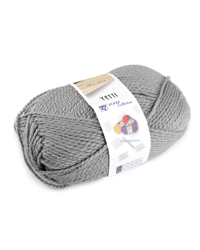 Priadza pletacia Yetti  100 g - 1 ks | Mimib