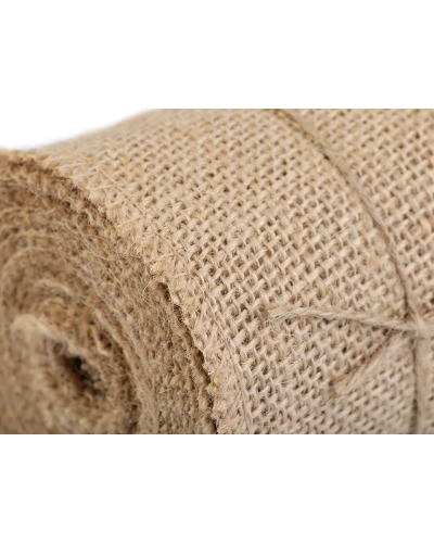 Jutová stuha šírka 10 cm - 4.5 m