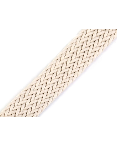 Splietaný popruh šírka 32 mm - 1 m | Mimib