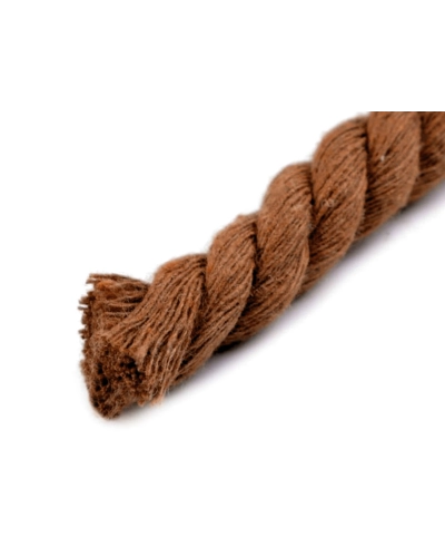 Bavlnená šnúra krútená Ø12 mm, návin 10 m, macrame - 10 m | Mimib