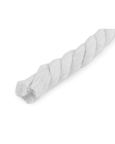 Bavlnená šnúra krútená Ø12 mm, návin 10 m, macrame - 10 m | Mimib