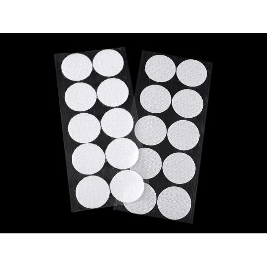 Buline arici autoadezive, complet (puf + scai), Ø35 mm - 1 card | Mimib