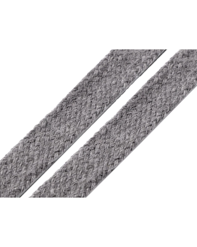 Șnur plat bumbac, lățime 15 mm - 10 m | Mimib