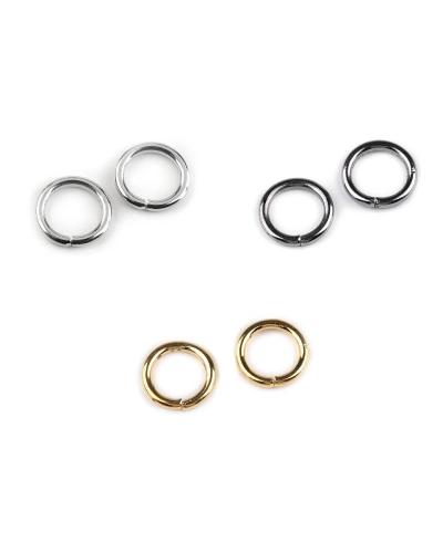 Inele metalice, Ø12 mm - 20 buc. | Mimib