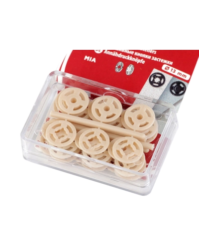 Capse de cusut din plastic, Ø7 mm - Ø15 mm - 1 blister | Mimib