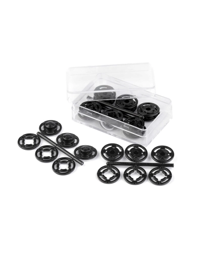 Capse de cusut din plastic, Ø7 mm - Ø15 mm - 1 blister | Mimib