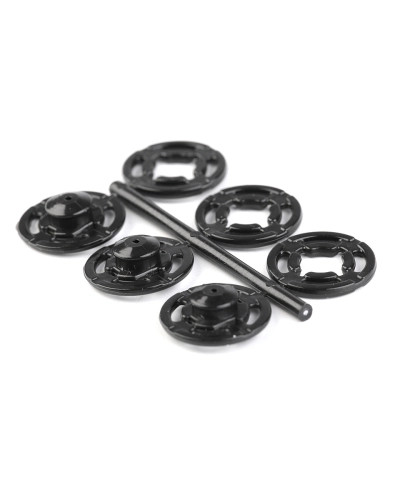 Capse de cusut din plastic, Ø7 mm - Ø15 mm - 1 blister | Mimib