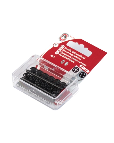 Capse de cusut din plastic, Ø7 mm - Ø15 mm - 1 blister | Mimib