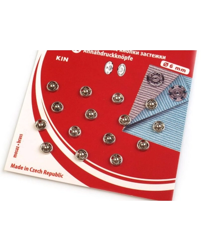Capse metalice de cusut, mărimea - 1 card | Mimib