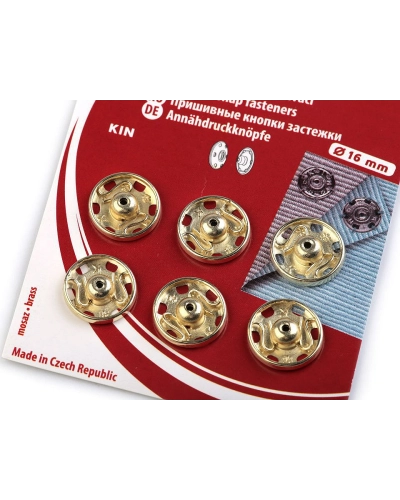 Capse metalice de cusut, mărimea - 1 card | Mimib